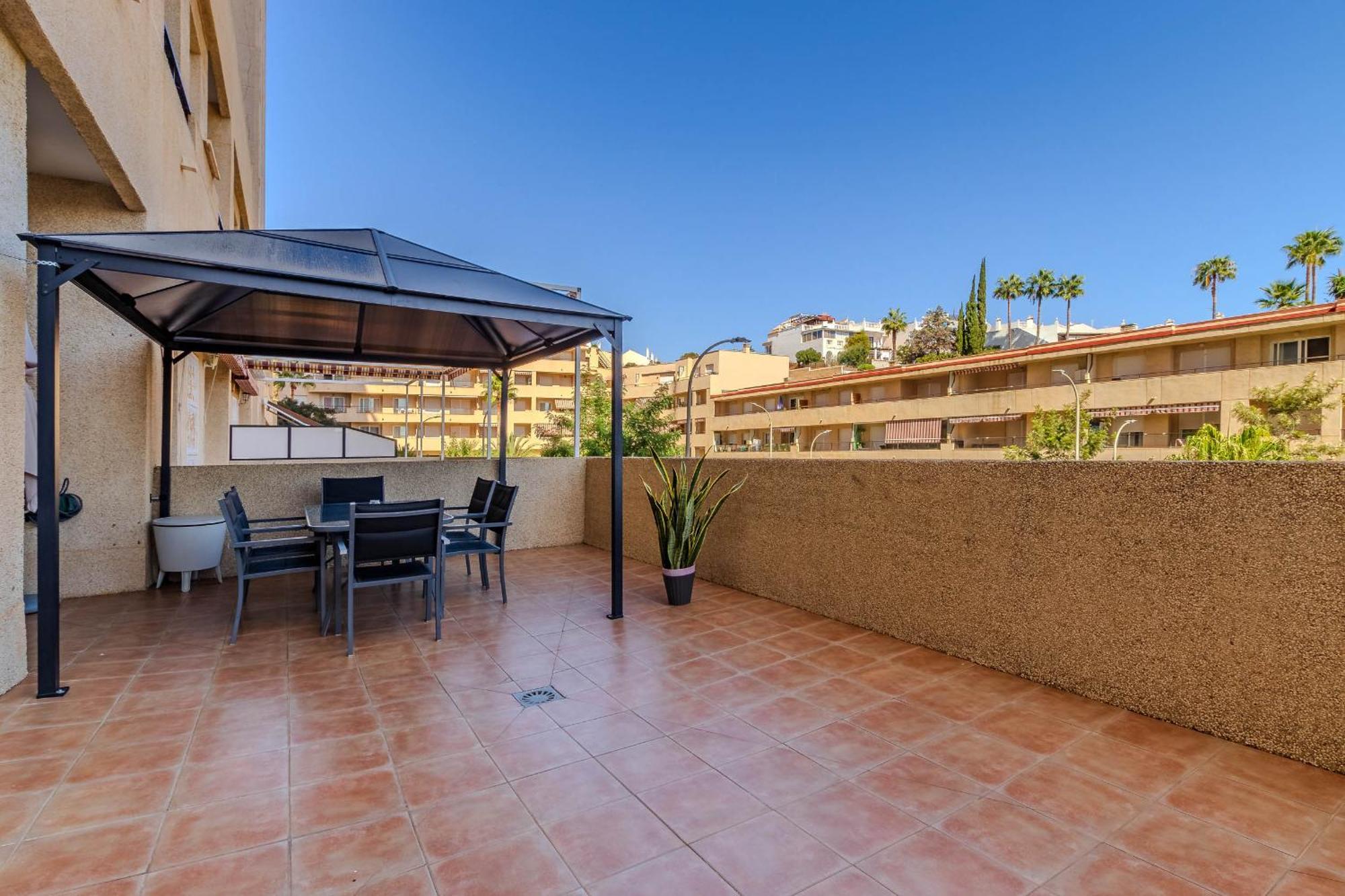 Apartamento Para 6 Con Wifi, Ac, Piscina Y Parking Gratis Benalmádena Exterior foto