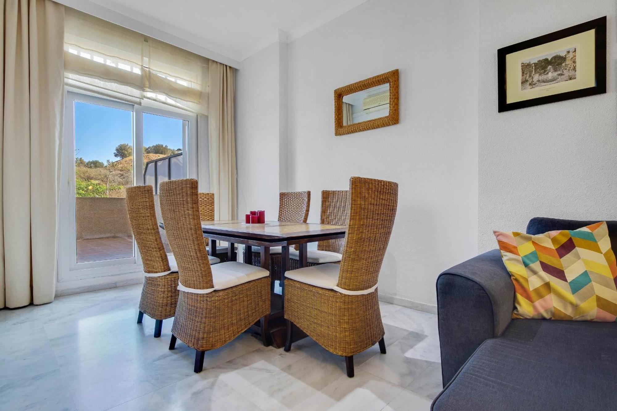 Apartamento Para 6 Con Wifi, Ac, Piscina Y Parking Gratis Benalmádena Exterior foto